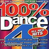 Various : 100% Dance Vol.4 CD Pre-Owned