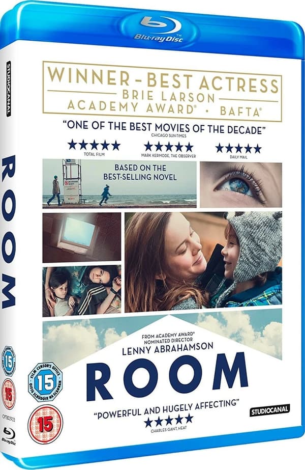 Room (2015) Bluray + Extras [B] Brand New