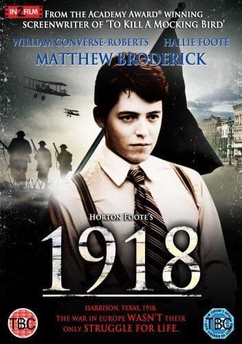1918 DVD (2009) William Converse-Roberts, Harrison (DIR) Cert PG Pre-Owned Region 2