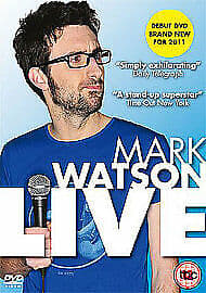 Mark Watson: Live DVD (2011) Mark Watson Cert 15 Pre-Owned Region 2
