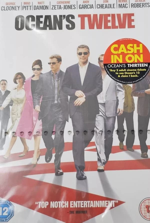 Ocean's Twelve [DVD] Rikoskomedia