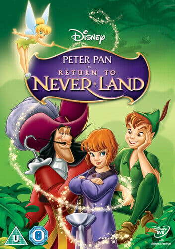 Peter Pan: Paluu Mikä-mikä-maahan (DVD, 2012)