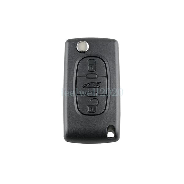 3 Button Car Key Fob Shell Case For Citroen C2 C3 Picasso C4 C8 Dispatch CE0536
