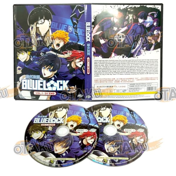 BLUELOCK - ANIME TV SERIES DVD BOX SET (1-24 EPS) (ENG DUB)