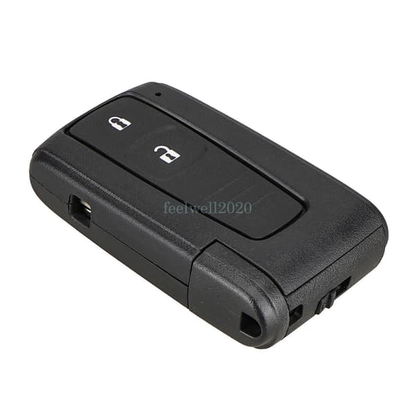 Replacement 2 Button Key Case For Toyota Corolla Verso Prius Remote Fob Shell UK