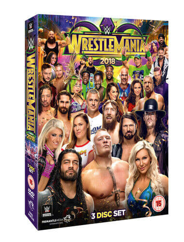 WWE: WrestleMania 34 DVD (2018) – John Cena