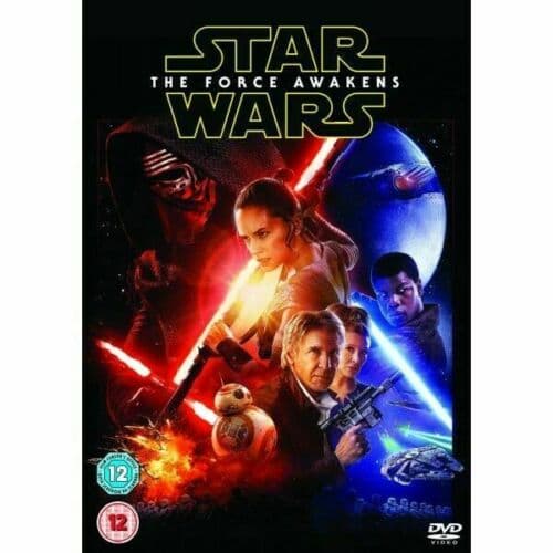 Star Wars: The Force Awakens DVD (2016) – Harrison Ford vender tilbage