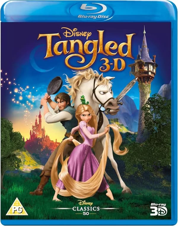 Tangled Bluray (2012) Nathan Greno Brand New