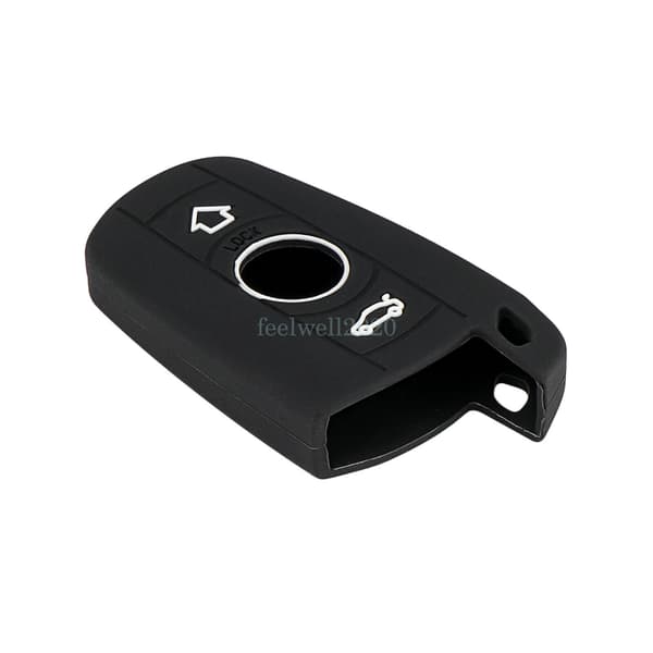 For BMW E90 E91 E92 E81 E82 E70 E71 E60 Remote Key Fob Shell + Silicone Cover