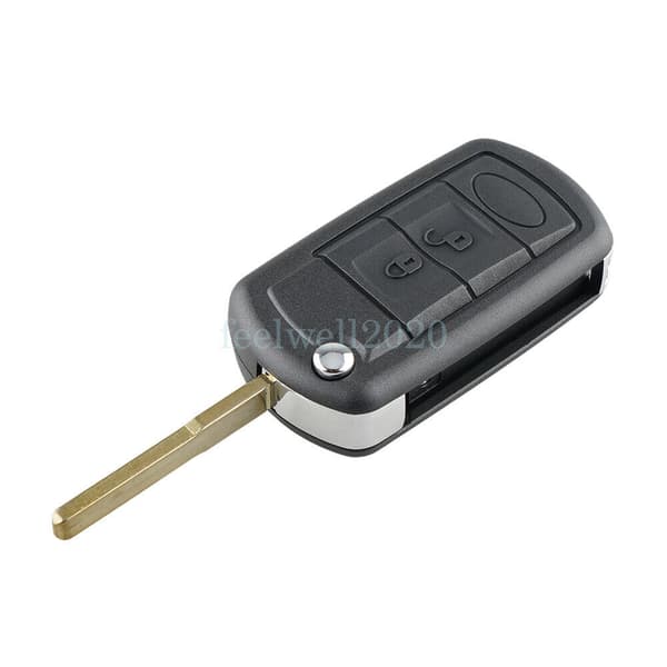 3 Button Remote Flip Key Case Fob Shell For Land Rover Discovery 3 Range Rover