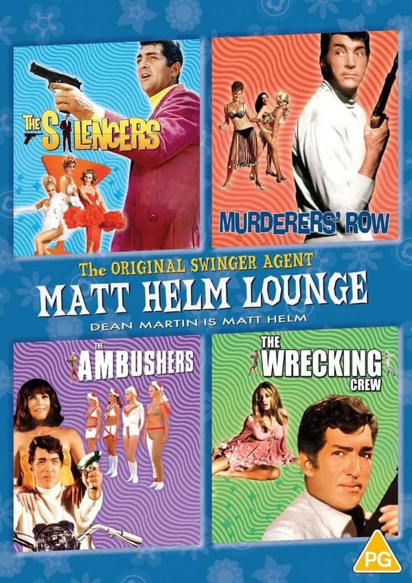 Matt Helm Lounge: The Silencers, Murderers' Row, The Ambushers (DVD)