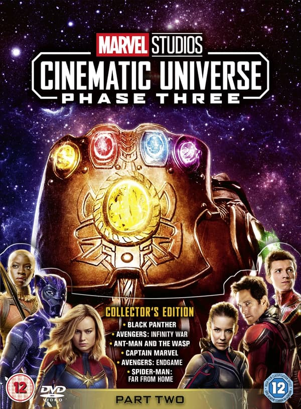 Marvel Studios Cinematic Universe: Phase Tre - Del Två [12] DVD Box Set