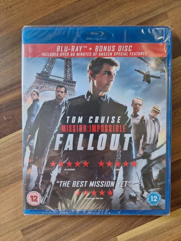 Mission: Impossible Fallout (Bluray, 2018) Brand New