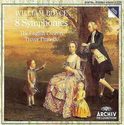 William Boyce : 8 Symphonies CD (1987) Pre-Owned