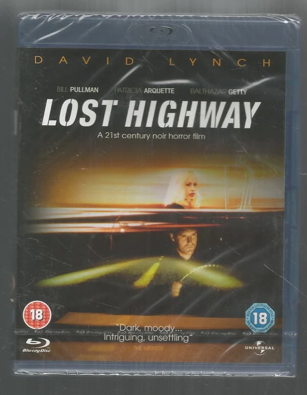 LOST HIGHWAY / BLURAY David Lynch (1997) Bill Pullman Brand New