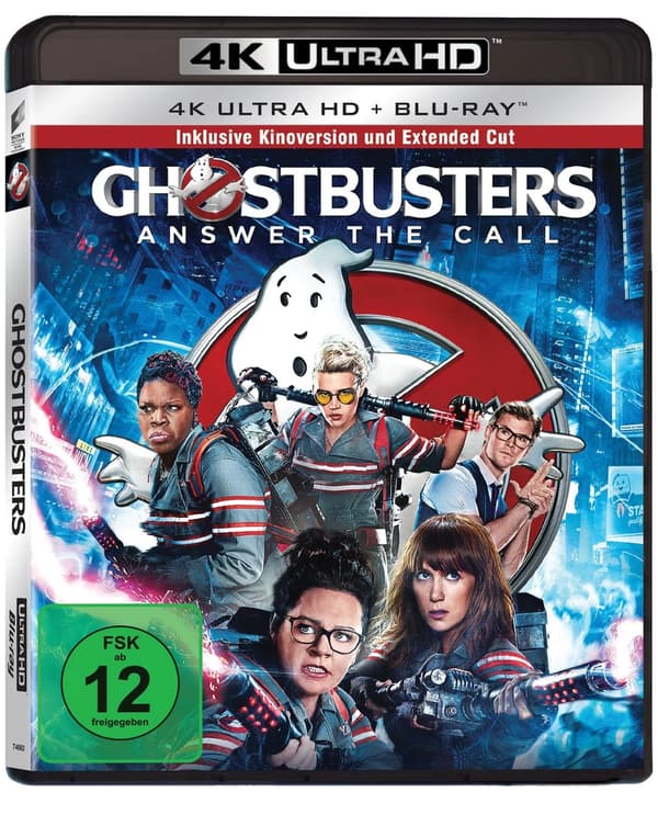 UHD Ghostbusters (2016) (4K UHD Bluray) Brand New