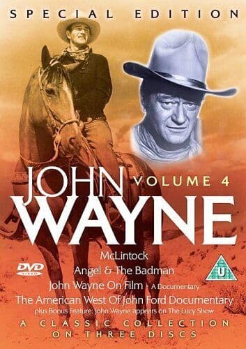 John Wayne Box Set: Volume 4 DVD (2006) Cert PG Pre-Owned Region 2