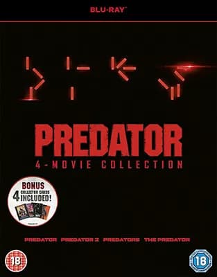Predator 1-4 Collection [18] Blu-ray Boksæt