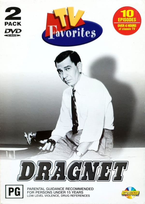 Dragnet TV Favorites Box – 10 Klassiske Episoder (1951) DVD