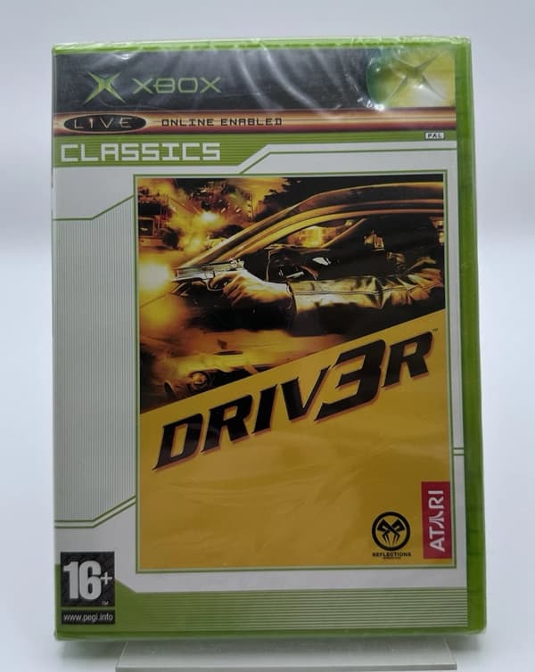 Xbox Classics Driver 3 Pal Brand New