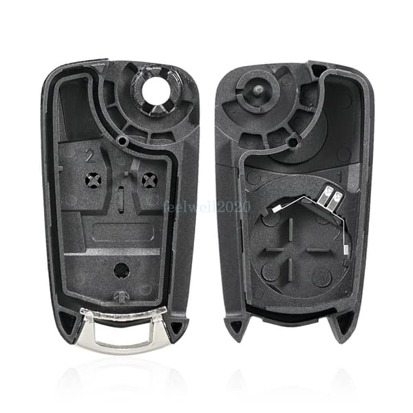 Replacement 2btn Flip Key Fob Case For Vauxhall Opel Corsa Vectra Combo Meriva