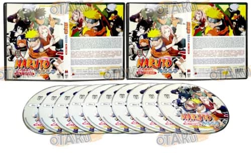 Naruto - Komplett Anime TV-serie DVD Box Set (1-220 episoder) (Engelsk dubbing)