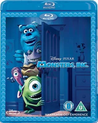 Monsters, Inc. Blu-Ray (2013) Pete Docter, Silverman (DIR) cert U 2 discs Brand New