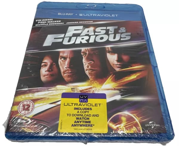Fast & Furious Bluray Disc Brand New