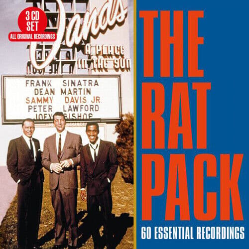 The Rat Pack : 60 Essential Recordings CD Box Set 3 discs (2019) Pre-Owned