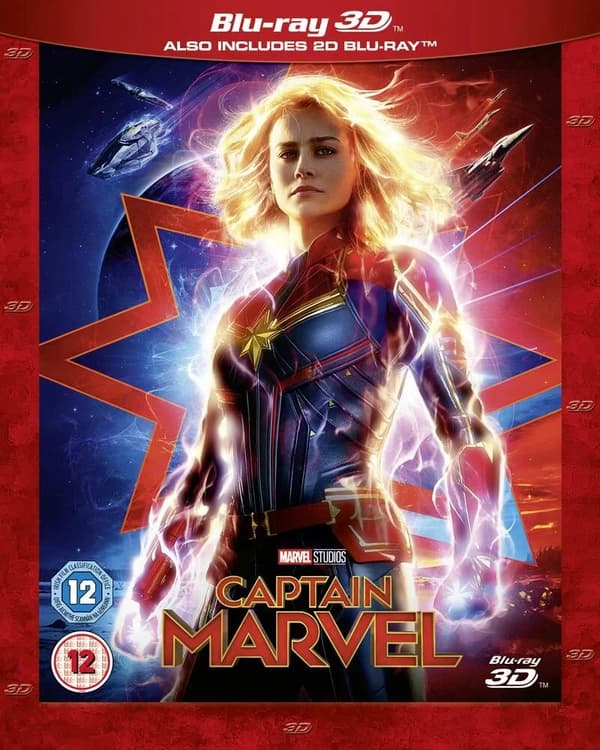 Captain Marvel 3D+2D BluRay Brand New
