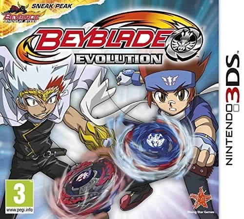 NA Beyblade Evolution /3DS 3DS R1398z Brand New