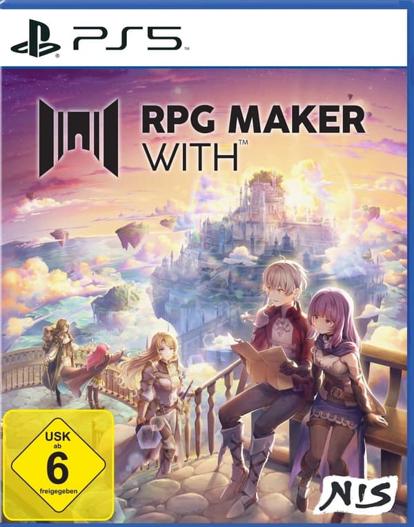 RPG MAKER WITH (German Box) PS5 Brand New