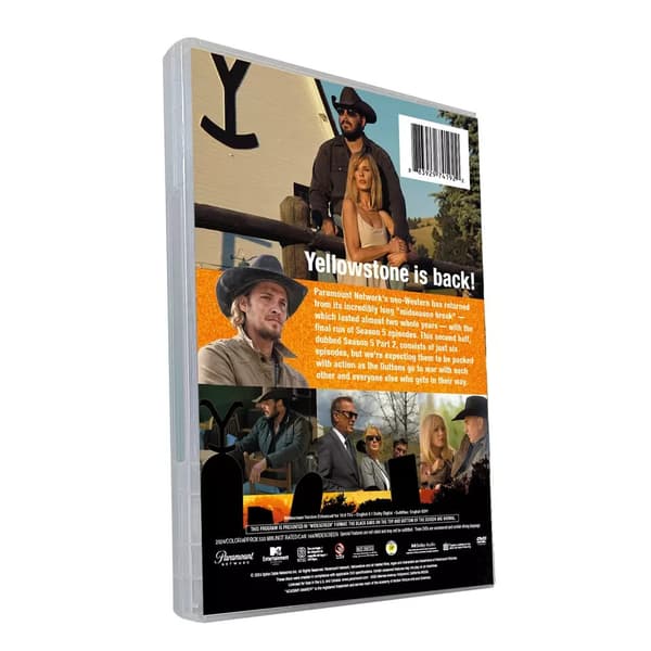 Yellowstone: Sesong 5, Del 2 (DVD Box Set)