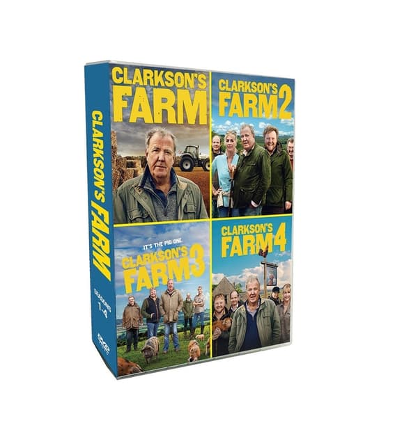 Clarkson's Farm: Sæson 1-4 Box Set DVD