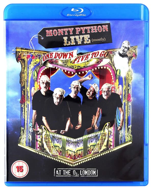 Monty Python Live (mostly) one down five to go (Bluray) Monty Python Brand New