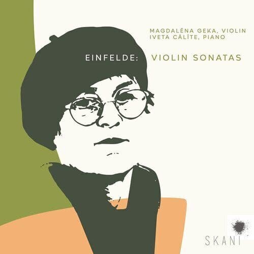Maija Einfelde : Einfelde: Violin Sonatas CD (2021)