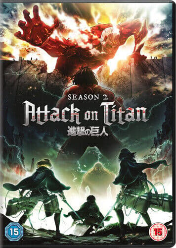Attack On Titan: Sæson 2 DVD (2018) Cert 15