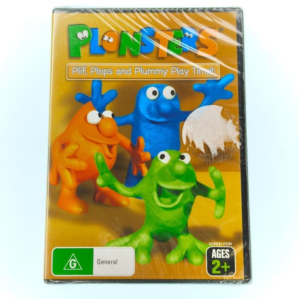 Plonsters: Plif, Plops og Plummy - Legetid! DVD