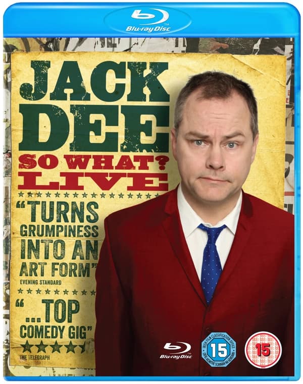 Jack Dee: So What? Live (Bluray) Brand New