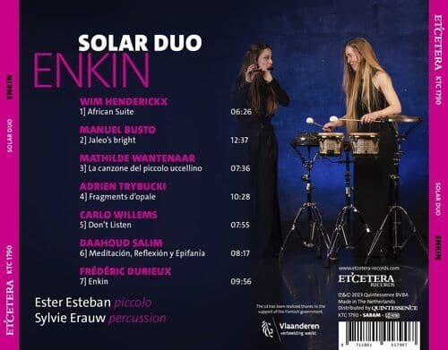 Solar Duo : Solar Duo: Enkin CD (2023)