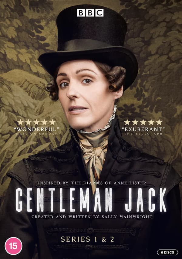 Gentleman Jack: Kausi 1-2 [15] DVD Box Set – Alue 2