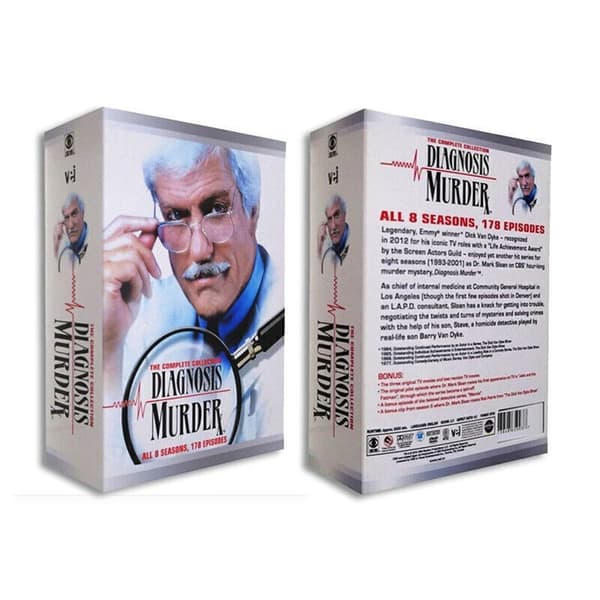 Diagnosis Murder: Komplett serie – 32-disc DVD boxset