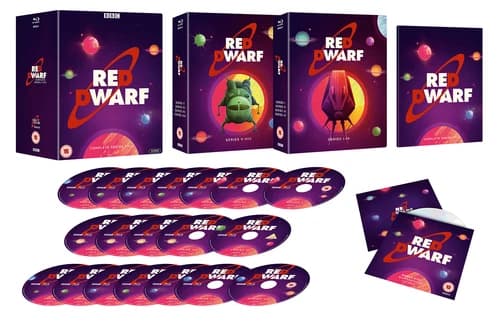 Red Dwarf: Komplett Serie I-VIII Blu-ray Box Set