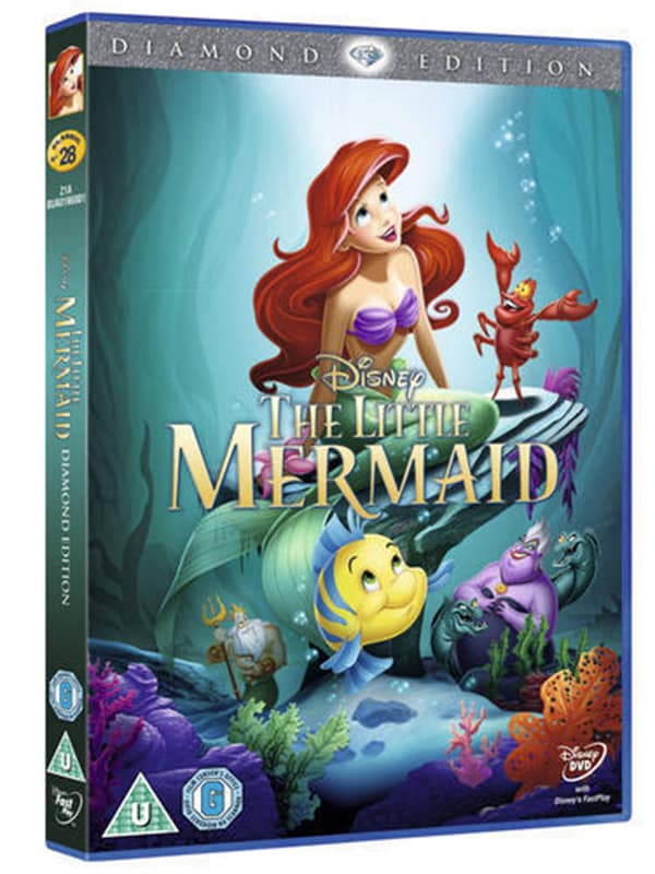 Den lille havfruen DVD (2013)