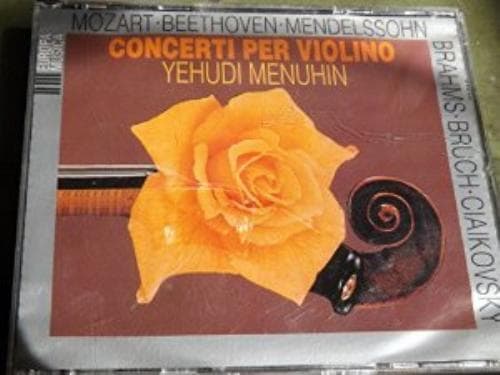 Not Found - CONCERTO PER VIOLINO YEHUDI CD Pre-Owned
