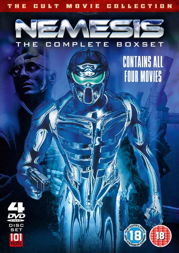 Nemesis: 1-4 (18) - DVD Box Set med Olivier Gruner