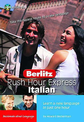 Italian Berlitz Rush Hour Express (Berlitz Express) CD Pre-Owned