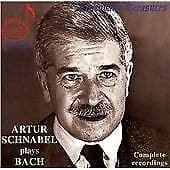 Artur Schnabel plays Bach CD Pre-Owned