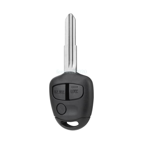 Replacement 3 Button Remote Key Fob Case For Mitsubishi Outlander Shogun Lancer