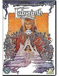 Labyrinth DVD (2016) med David Bowie – Brugt